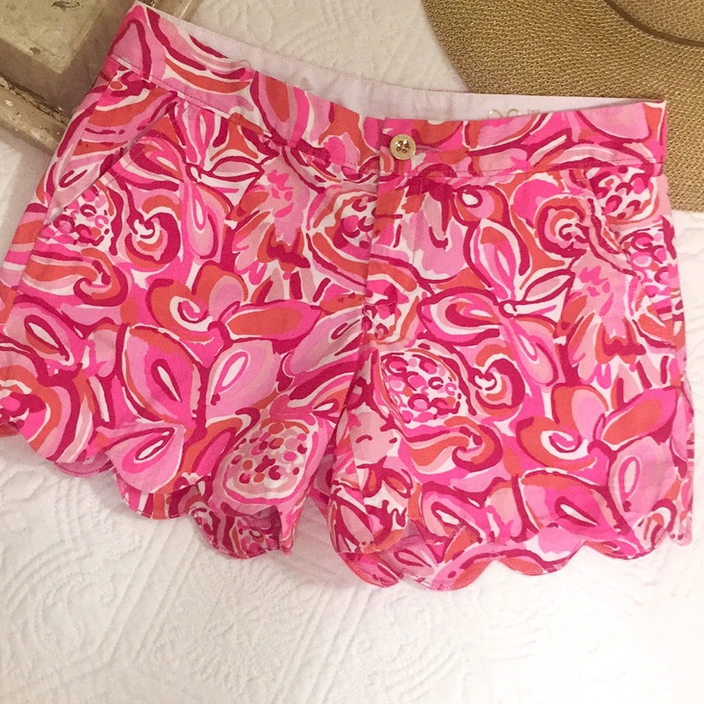 Lilly Pulitzer Buttercup Short Pink Mango Salsa